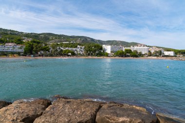 Alcossebre Las Fuentes Körfezi Costa del Azahar Doğu Akdeniz kıyıları İspanya