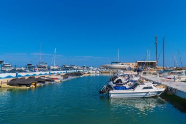 Pobla Marina La Pobla de Farnals İspanya Akdeniz kıyıları Valencia 'nın kuzeyi