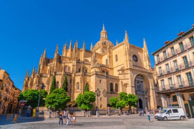 Segovia Katedrali de Nuestra Senora de la Asuncion y de San Frutos 30 Ağustos 2023 Çarşamba