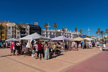 23 Eylül 2023 Cumartesi günü Peniscola, İspanya 'da piyasalar duruldu.