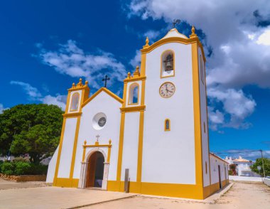 Praia Da Luz Kilisesi Lagos Portekiz Algarve Bölgesi Nossa Sinyora da Luz