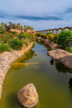 Marina d 'Or Bahçeleri turistik eğlence merkezi Oropesa del Mar tatil beldesi İspanya