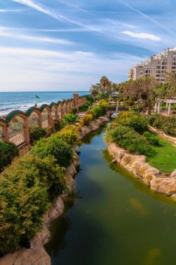 Su özelliği Marina d 'Or bahçesi Oropesa del Mar tatil köyü İspanya