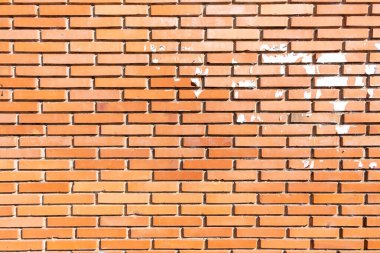 Tuğla bir duvarın ayrıntıları, desenli inşaat arka planı