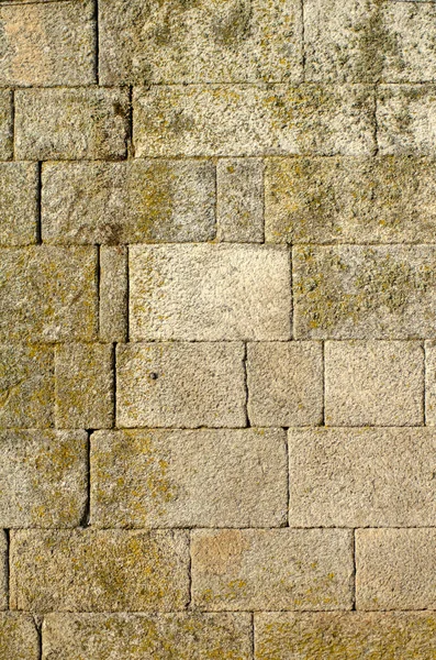 Λεπτομέρεια Ορθογώνιου Τοίχου Από Γρανίτη — Φωτογραφία Αρχείου