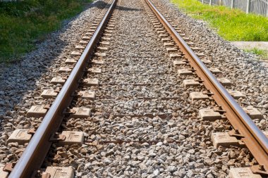 kadar demiryolu parça görünümünü kapat