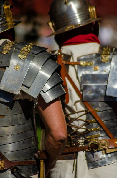 Romeinse Legionairen Bij Historische Reconstructie Viering — Stockfoto