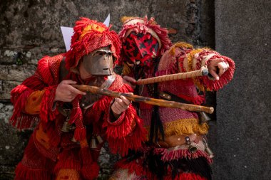 Careto de Arcas: Portekiz 'in Macedo dos Cavaleiros köyünde geleneksel karnaval maskesi.