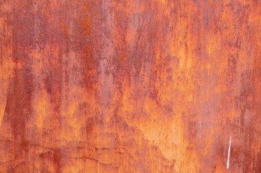 Eski paslı metal bir kapının dokusu