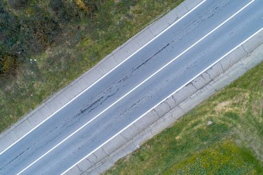 Zenital hava aracı yolu görüntüsü
