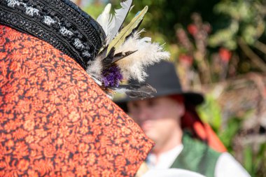 Galiçya 'daki geleneksel bir folk müzik grubunun kadın üyesinin başlığı