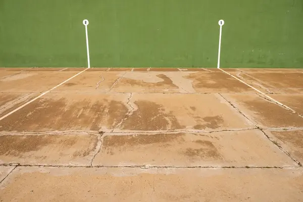 Stock image Fronton court to practice indoor sports such as Basque pelota and front tennis