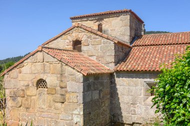 Santa Comba de Bande Vizigotik Kilisesi, Bande Belediyesi, Ourense ili. Galiçya, İspanya