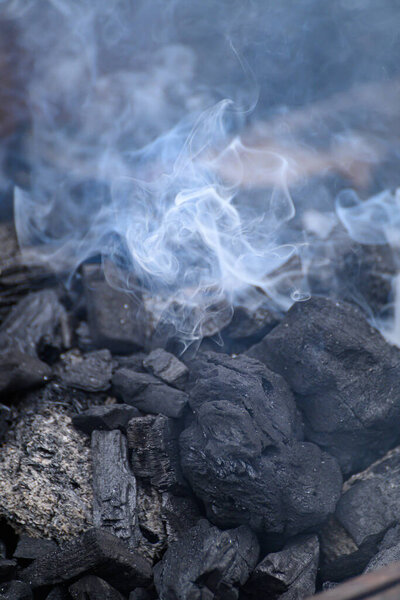 An Abstract Background of Smoke and Embers The Concept of an Atmosphere