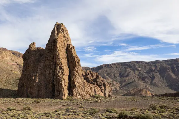 Llano de Ucanca 'da kaya oluşumları, Teide Ulusal Parkı, Tenerife, Kanarya Adaları