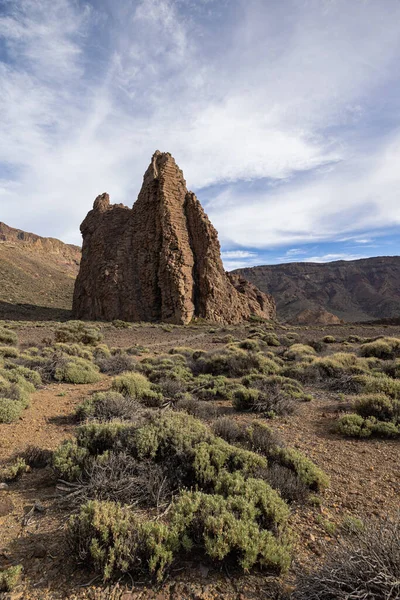 Llano de Ucanca 'da kaya oluşumları, Teide Ulusal Parkı, Tenerife, Kanarya Adaları