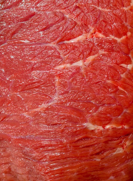 Carne Crua Textura Carne Bovina Vista Superior — Fotografia de Stock