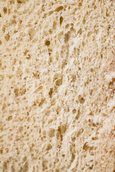 Tarwebroodpulp Macro Achtergrond Textuur Van Het Brood Hoge Kwaliteit Foto — Stockfoto