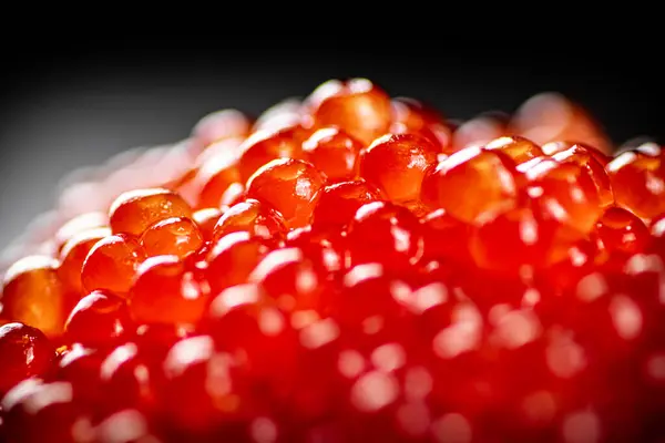 Red Caviar Red Caviar Texture High Quality Photo — Foto de Stock