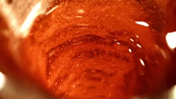 Whirlpool Cola Filmed Slow Motion 1000 Fps High Quality Fullhd — Stock Video