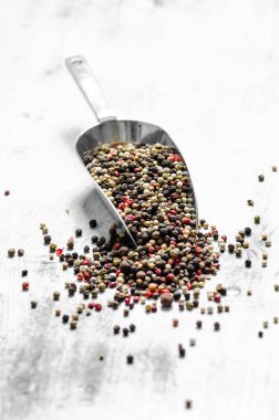 Köy arka planında karabiber..