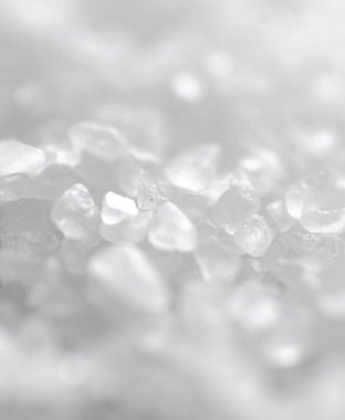 Tuzlu arka plan. Üst Manzara. makro