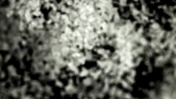 Соль Взлетает Падает Вид Сверху Снято Высокоскоростную Камеру Скоростью 1000 — стоковое видео