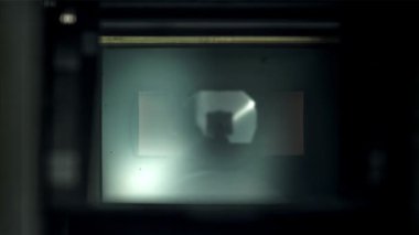 SLR kamera panjurları operasyonu. Makro atış. 1000 fps 'de yüksek hızlı bir kamerayla çekildi. Yüksek kaliteli FullHD görüntüler