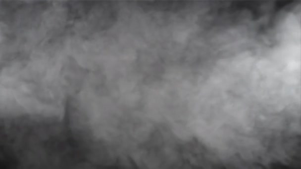 Gęsty Biały Dym Nagranie Szybkiej Kamerze Prędkością 1000 Fps Wysokiej — Wideo stockowe