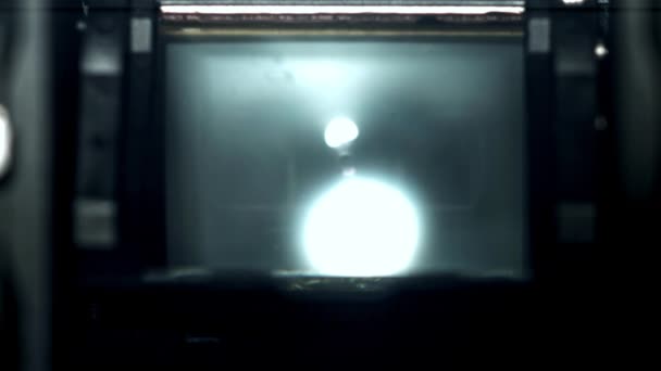 Kamera Matris Panjurlarının Süper Yavaş Çekimde Çalışması Yüksek Kaliteli Fullhd — Stok video