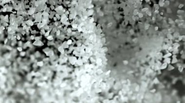 Süper yavaş çekim tuzu. Yüksek kaliteli FullHD görüntüler