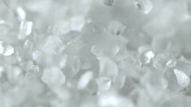 Супер Замедленная Соль Высококачественные Fullhd Кадры — стоковое видео