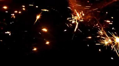 Süper yavaş çekim maytapları. Yüksek kaliteli FullHD görüntüler