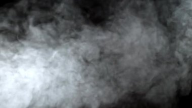 Süper yavaş çekim yoğun duman. Yüksek kaliteli FullHD görüntüler