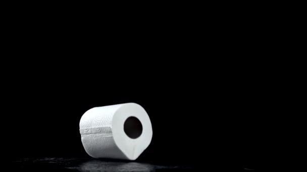 Super Spowolniony Papier Toaletowy Wysokiej Jakości Materiał Filmowy Fullhd — Wideo stockowe