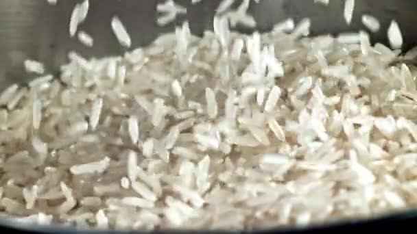 超慢运动的米粒 优质Fullhd影片 — 图库视频影像