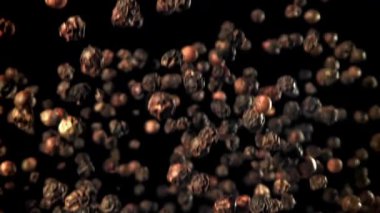 Kara biber yukarı uçar ve aşağı düşer. 1000 fps 'de yüksek hızlı bir kamerayla çekildi. Yüksek kaliteli FullHD görüntüler