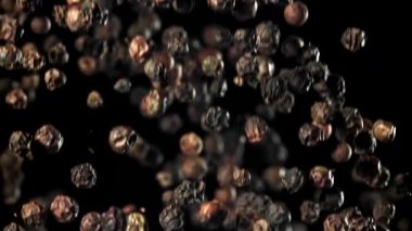 Kara biber yukarı uçar ve aşağı düşer. 1000 fps 'de yüksek hızlı bir kamerayla çekildi. Yüksek kaliteli FullHD görüntüler