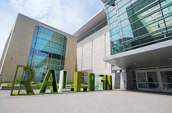 Raleigh États Unis 2023 Vue Entrée Centre Ville Raleigh Convention — Photo