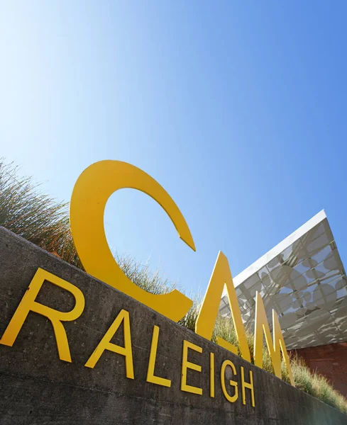 Raleigh Usa 2022 Muzeum Současného Umění Cam Centru Raleigh Warehouse — Stock fotografie