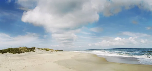 Пляж Мысе Хаттерас Побережья Штата Северная Каролина Стоковая Картинка