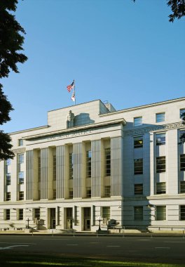 Raleigh, Kuzey Carolina 'daki Eyalet Yüksek Mahkemesi binası.  