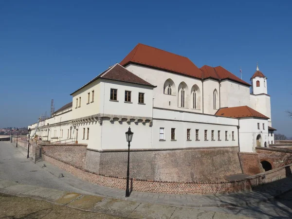 Castelo Spielberg Brno Uma Antiga Prisão Para Prisioneiros Políticos Como — Fotografia de Stock