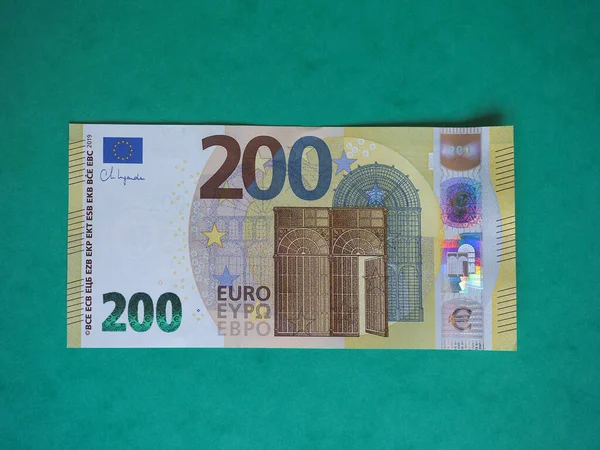 Billete 200 Euros Unión Europea —  Fotos de Stock