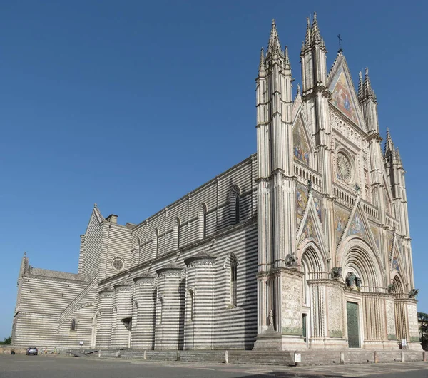 Cathedral Church Aka Duomo Orvieto Orvieto Italy — Foto de Stock