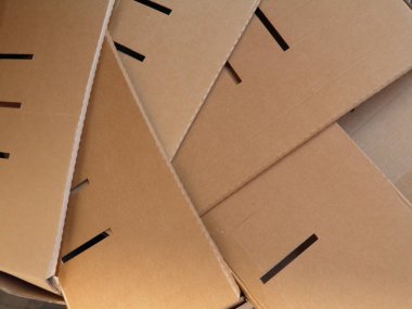 Kahverengi renkli karton sayfa arka plan olarak kullanışlı