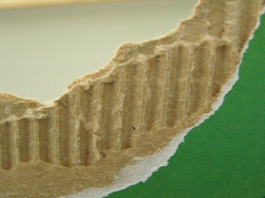 kahverengi ve yeşil kıvrımlı karton desen arka plan olarak kullanışlı