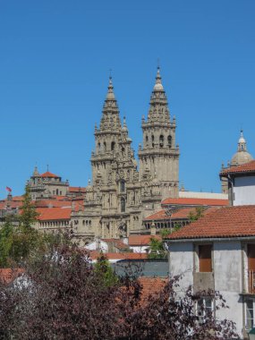 Santiago de Compostela, İspanya 'daki Archthedral Bazilikası