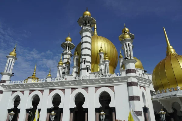 말라야 2022 모스크 Ubudiah Mosque 말레이시아 페락의 쿠알라 사르에 페라라 — 스톡 사진