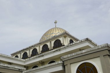 Pahang, Malezya-17 Kasım 2022; Pahang 'ın Bentong ilçesindeki Sultan Hacı Ahmed Şah Camii manzarası